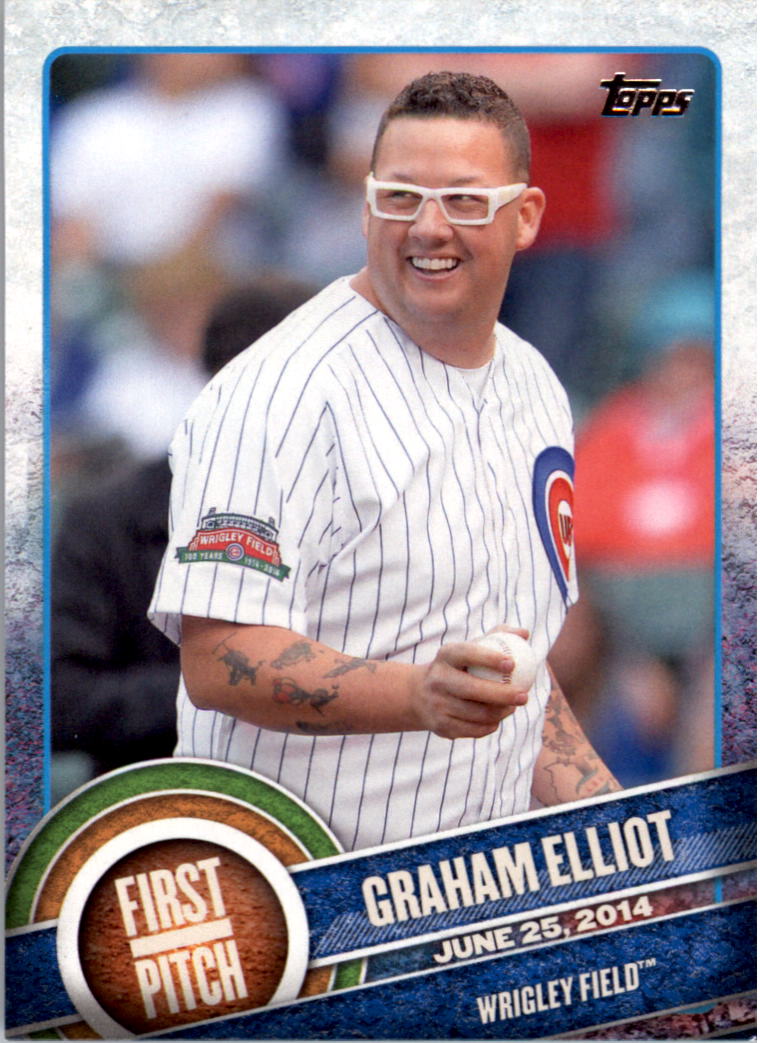 2015 Topps First Pitch #FP10 Graham Elliot