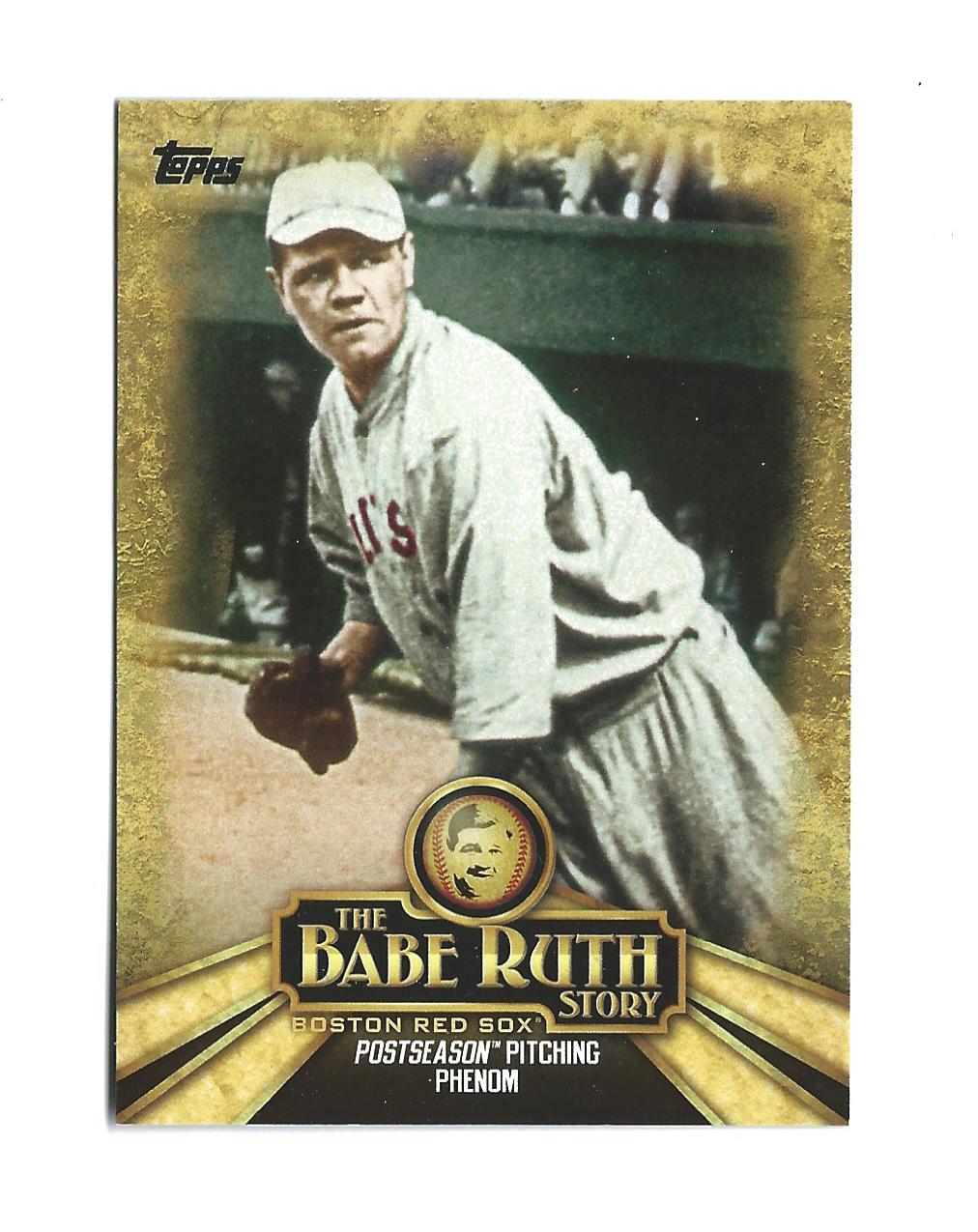2015 Topps The Babe Ruth Story #BR4 Postseason Pitching Phenom