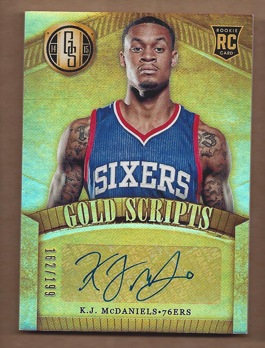 2014-15 Panini Gold Standard Basketball Card Pick (Inserts)