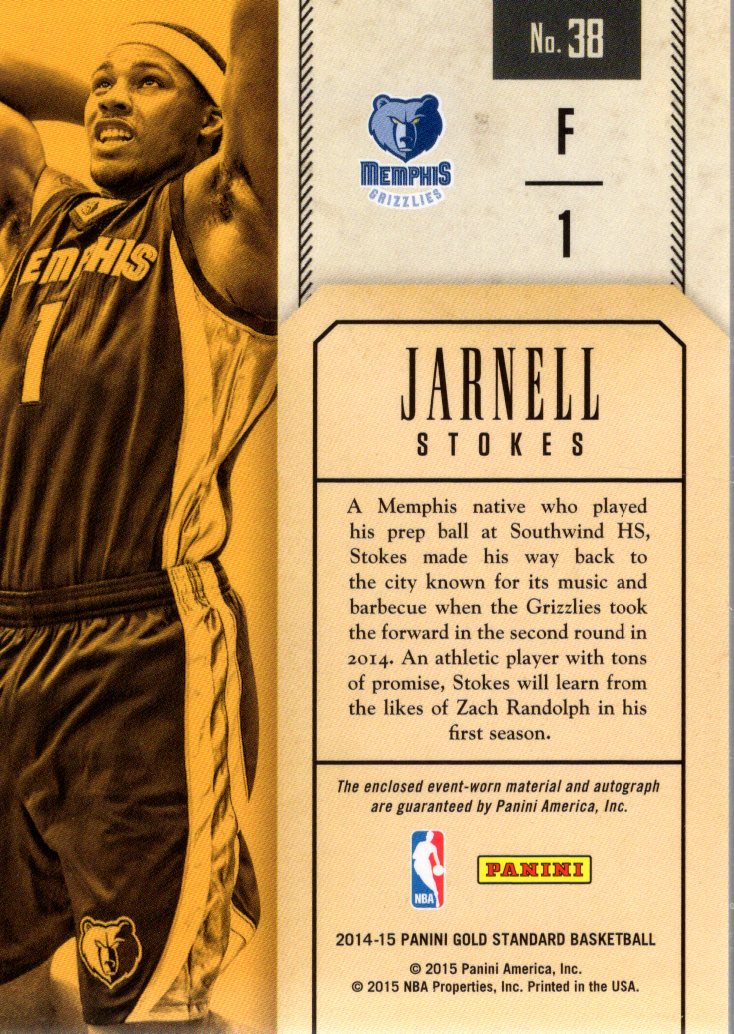 2014-15 Panini Gold Standard Basketball Card Pick (Inserts)