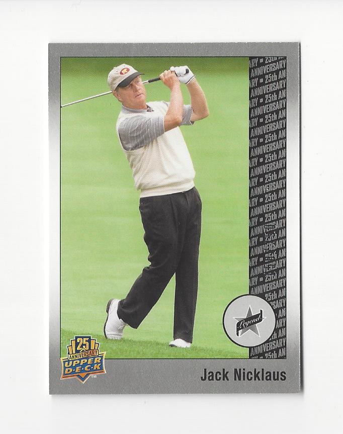 2014 Upper Deck 25th Anniversary Silver #94 Jack Nicklaus
