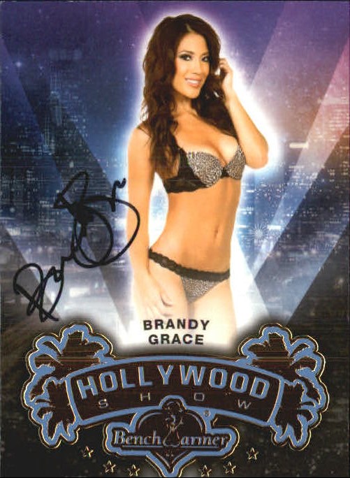 2014 Bench Warmer Hollywood Autographs #3 Brandy Grace