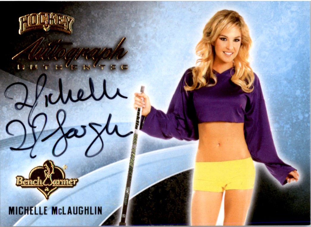 2014 Bench Warmer Hockey Autographs #34 Michelle McLaughlin
