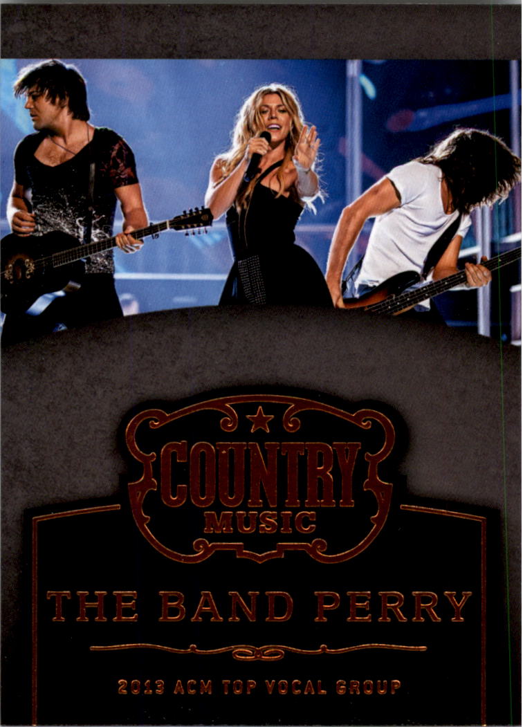 2015 Panini Country Music Award Winners #16 The Band Perry