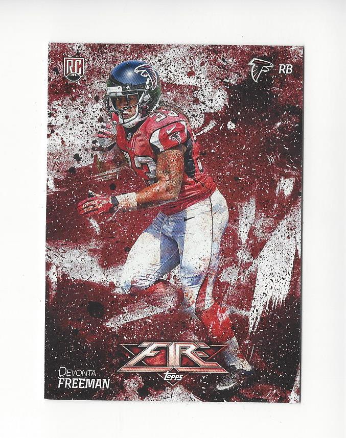 2014 Topps Fire #147 Devonta Freeman RC