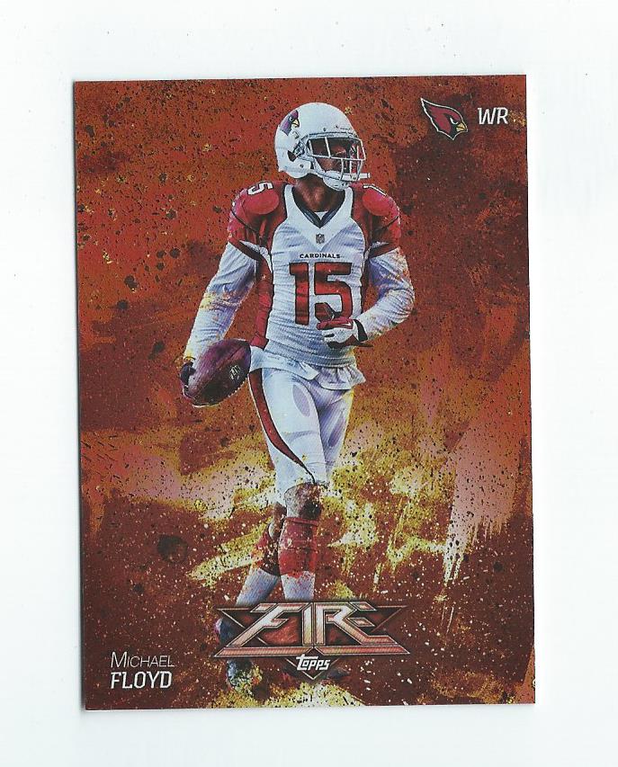 2014 Topps Fire Flame #37 Michael Floyd