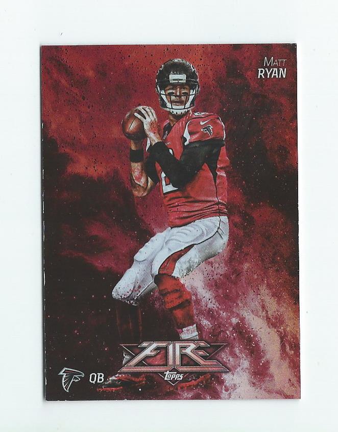 2014 Topps Fire Flame #93 Matt Ryan