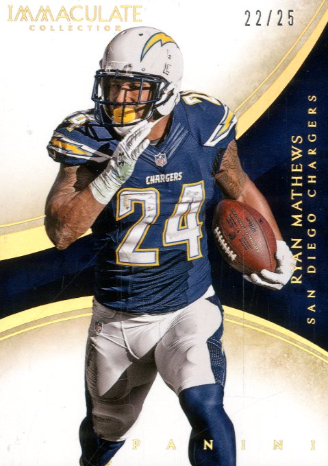 2014 Immaculate Collection #44 Ryan Mathews