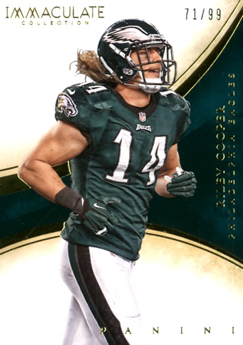 2014 Immaculate Collection #52 Riley Cooper