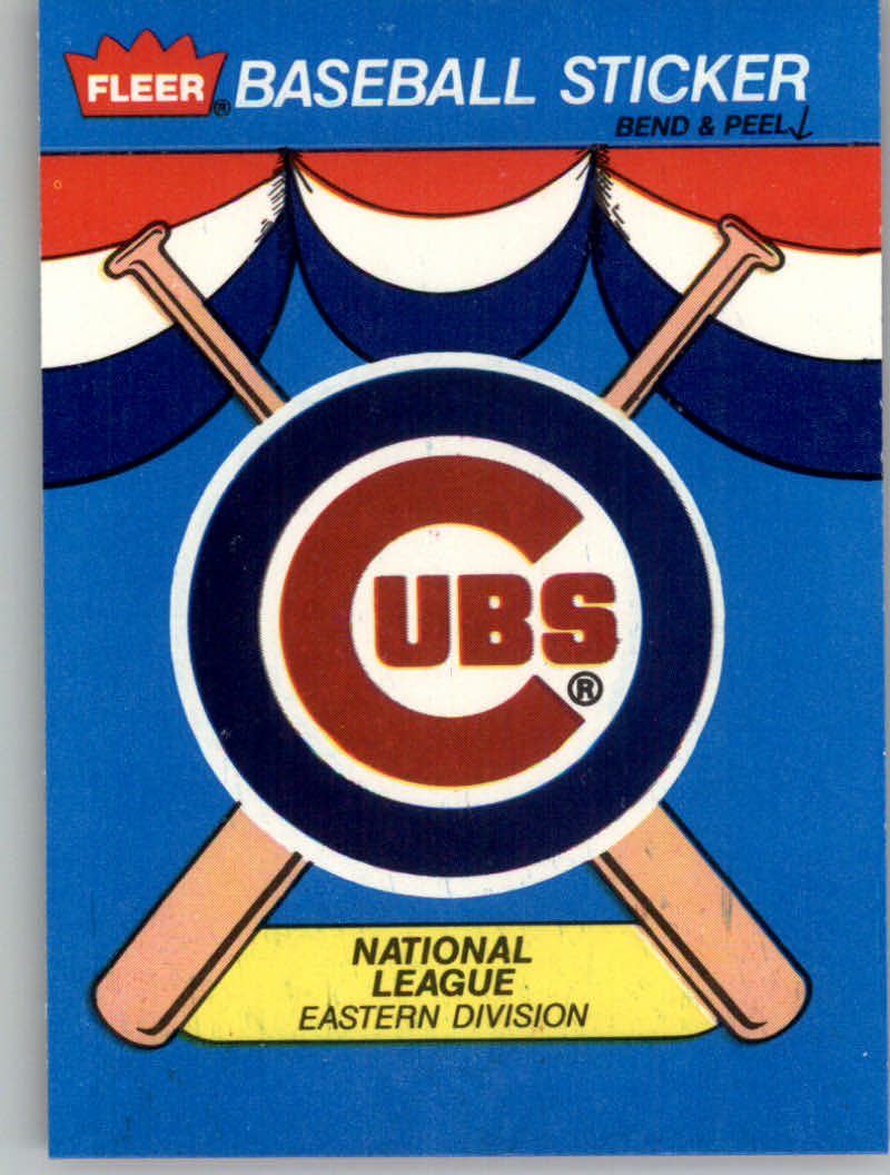 1989 Fleer Baseball "Team Stickers" Insert Cards - Picture 20 of 87