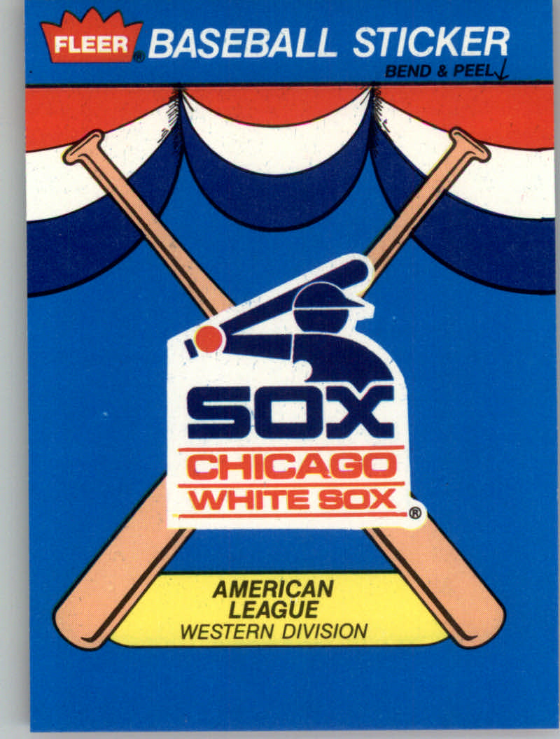 1989 Fleer Baseball "Team Stickers" Insert Cards - Picture 22 of 87