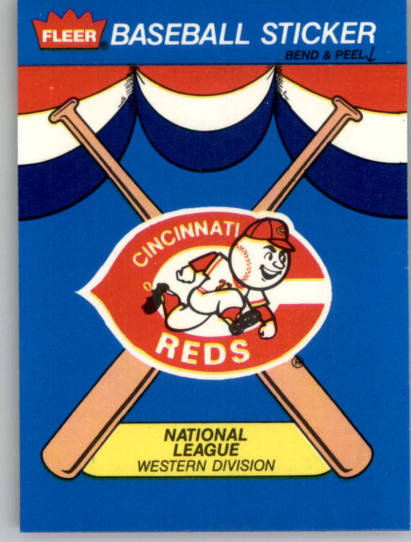 1989 Fleer Baseball "Team Stickers" Insert Cards - Picture 24 of 87