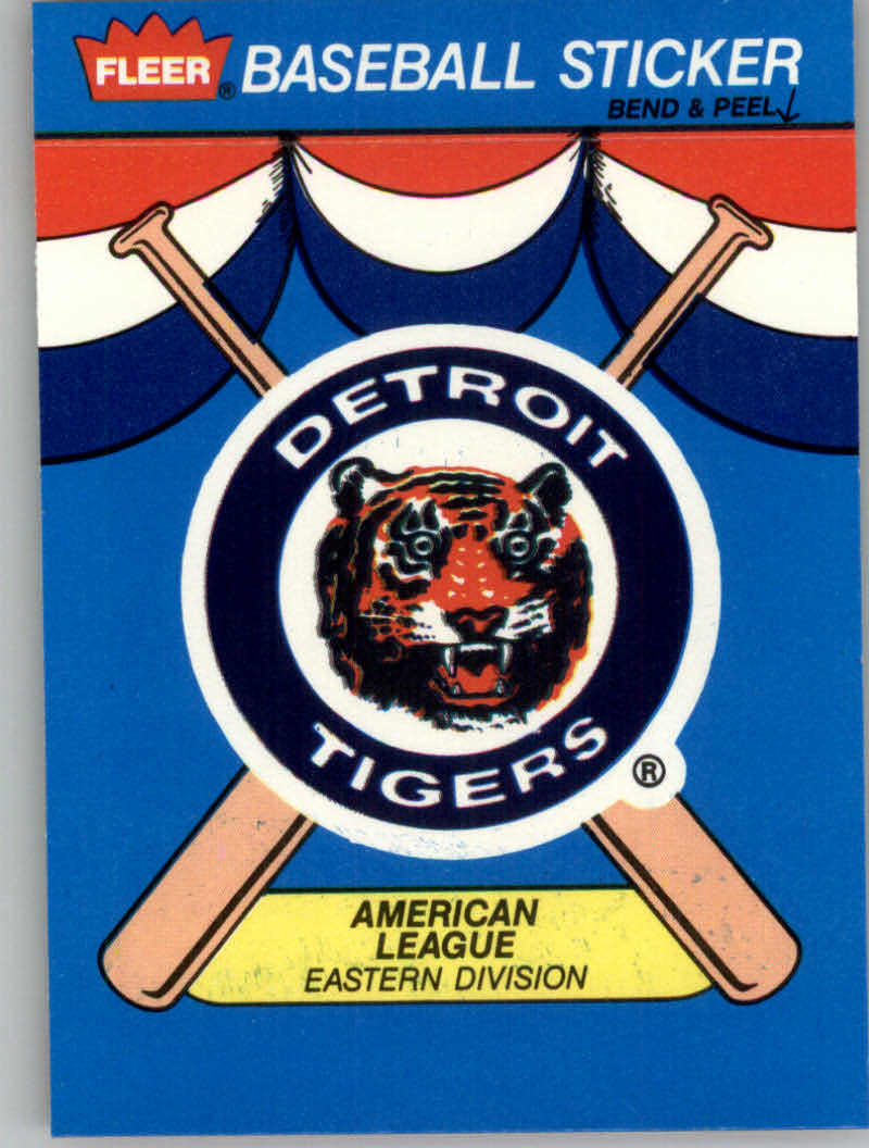 1989 Fleer Baseball "Team Stickers" Insert Cards - Picture 34 of 87