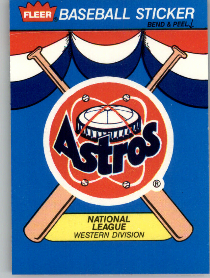 1989 Fleer Baseball "Team Stickers" Insert Cards - Picture 36 of 87