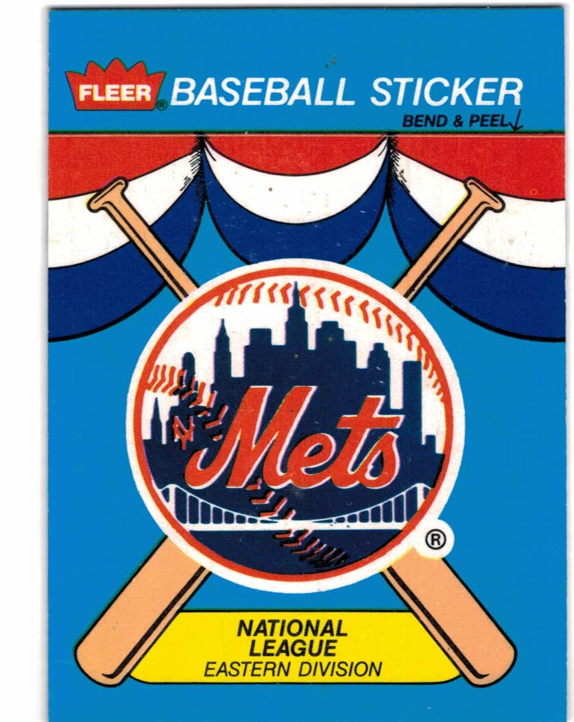  1989 Fleer #34 Kevin Elster New York Mets Baseball