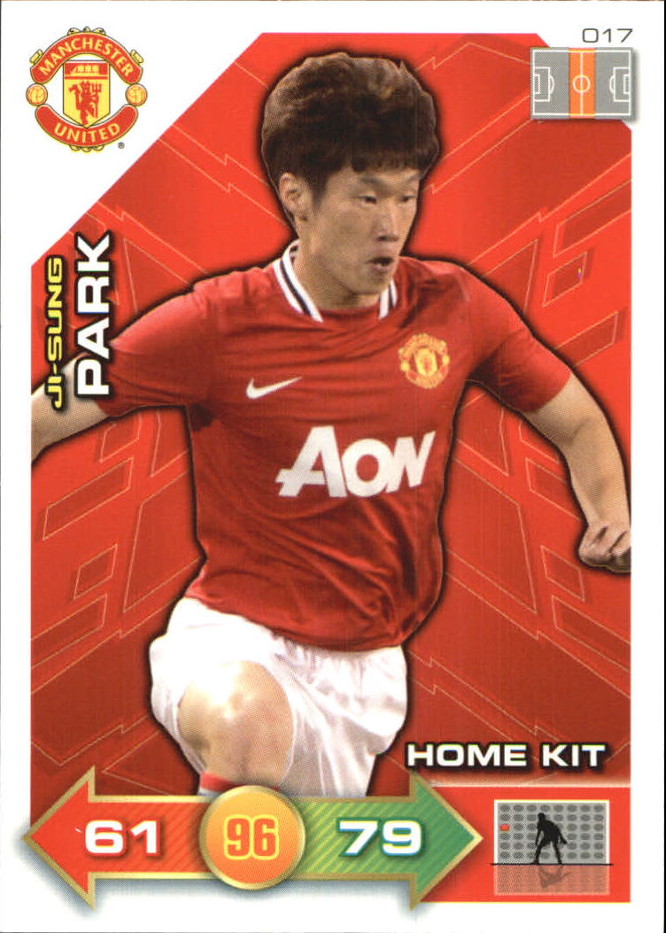 2011-12 Manchester United Adrenalyn XL #17 Ji-Sung Park