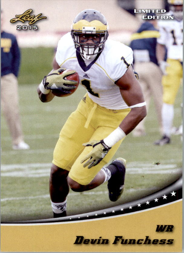 2015 Leaf Draft Limited Edition #4 Devin Funchess