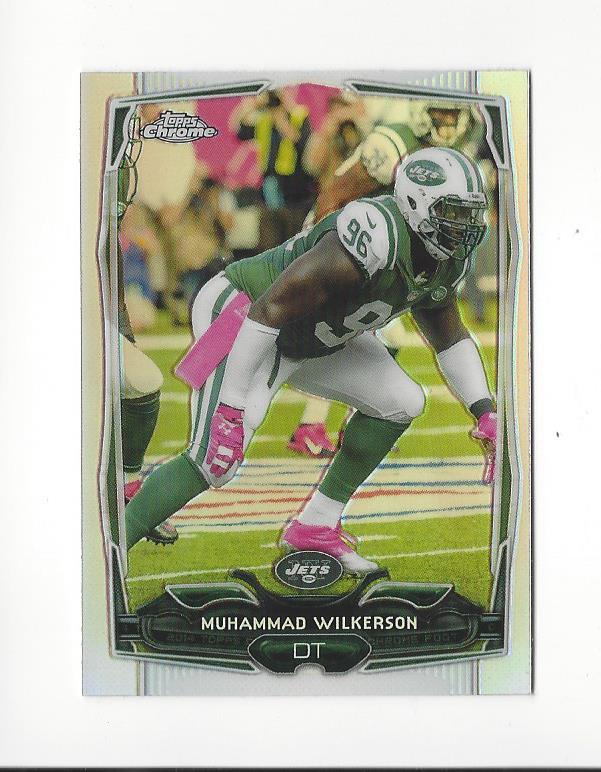 2014 Topps Chrome Mini Refractors #70 Muhammad Wilkerson