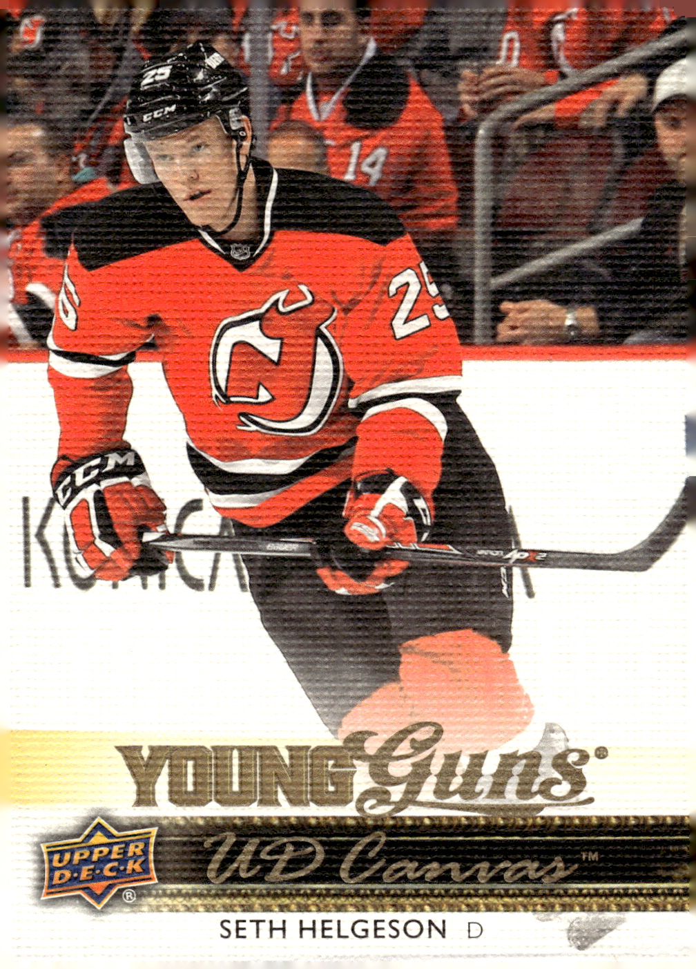 2014-15 UPPER DECK CANVAS HOCKEY ASSORTED SINGLES U-PICK #202-270