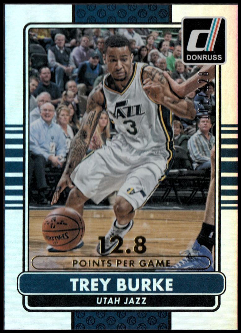 2014-15 Donruss Stat Line Career #127 Trey Burke/128