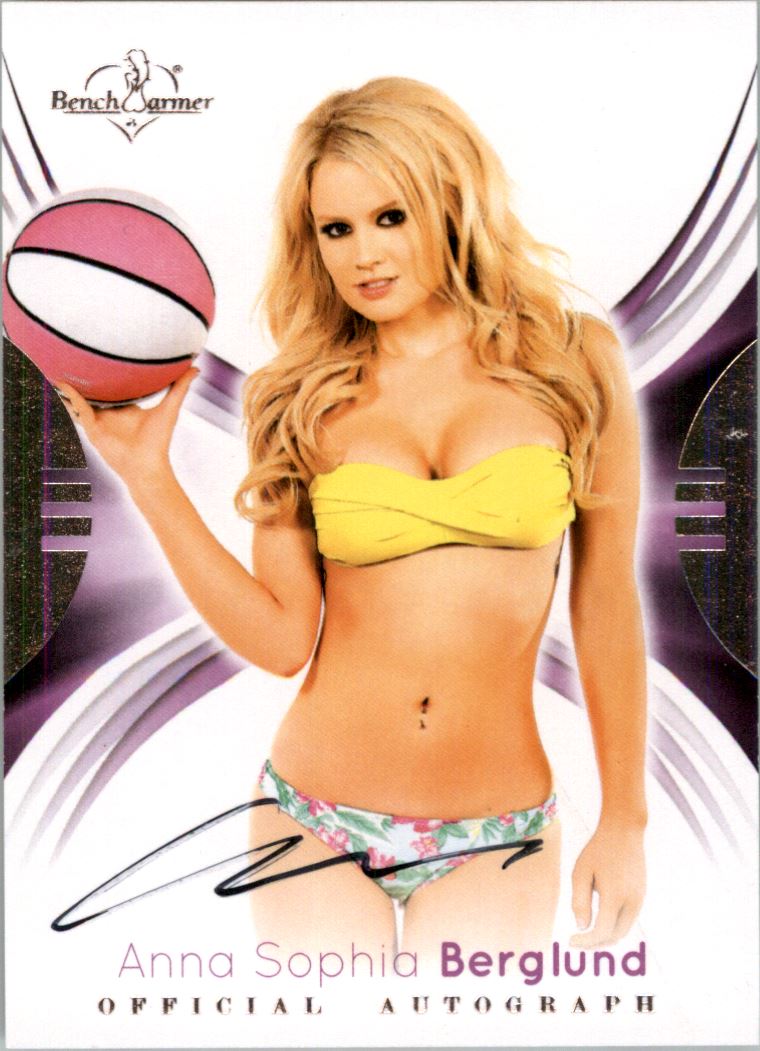 2015 Bench Warmer Signature Series Autographs #20 Anna Sophia Berglund -  NM-MT