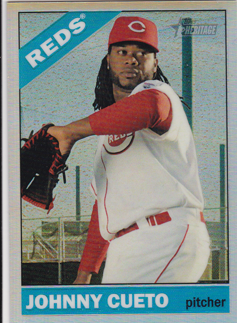 Johnny Cueto Autographed 2009 Upper Deck SPx Jersey Card