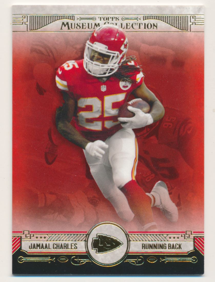 2014 Topps Museum Collection Ruby #80 Jamaal Charles