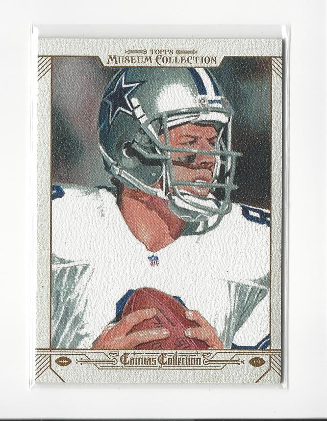 2014 Topps Museum Collection Canvas Collection #CCTA Troy Aikman