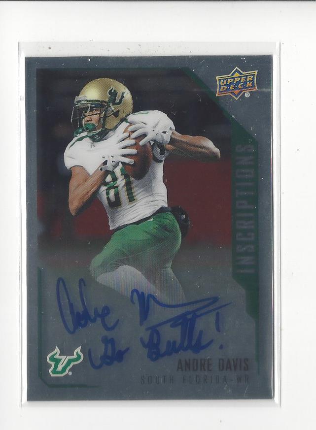 2015 Upper Deck Inscriptions #AN Andre Davis