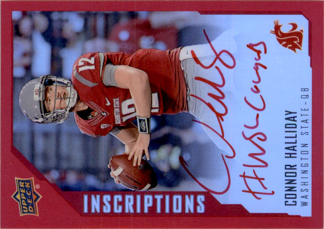 2015 Upper Deck Inscriptions Red #CH Connor Halliday/149
