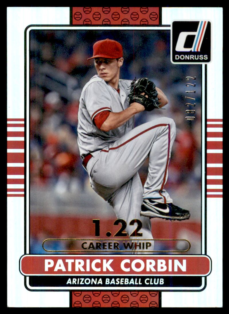 2015 Donruss Stat Line Career #48 Patrick Corbin/122