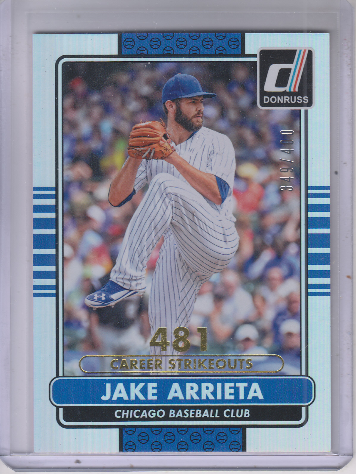 2015 Donruss Stat Line Career #66 Jake Arrieta/400