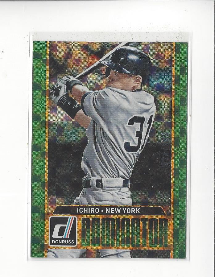 2015 Donruss Elite Inserts Dominator #19 Ichiro