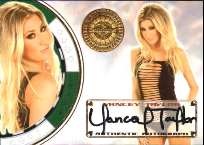 2013 Bench Warmer Vegas Baby Autographs #13 Yancey Taylor