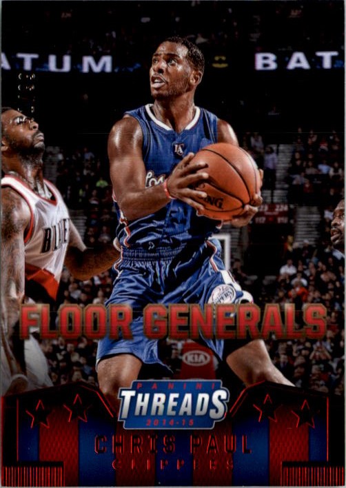 2014-15 Panini Threads Floor Generals Century Proof Red #19 Chris Paul