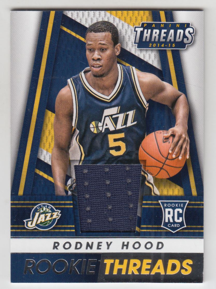 2014-15 Panini Threads Rookie Threads #78 Rodney Hood