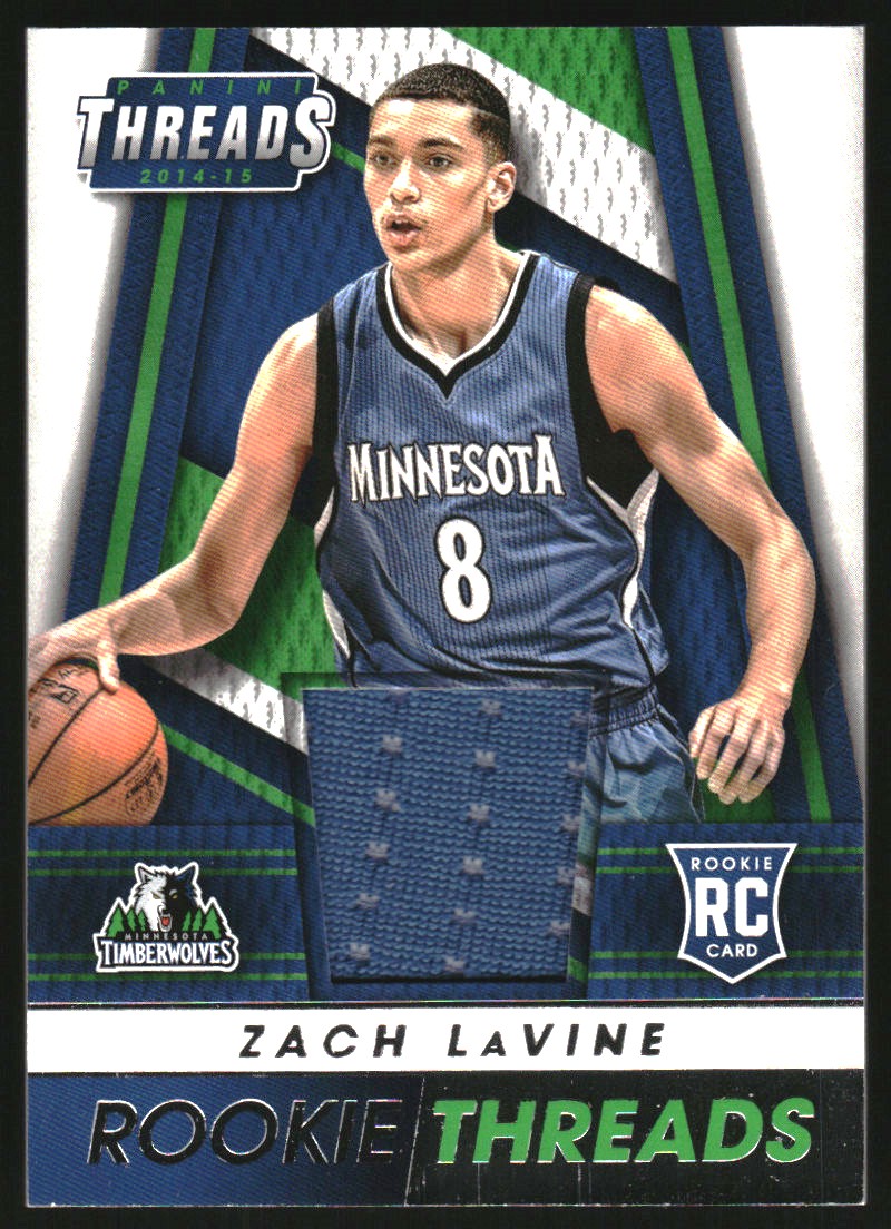 2014-15 Panini Threads Rookie Threads #94 Zach LaVine on Fanatics