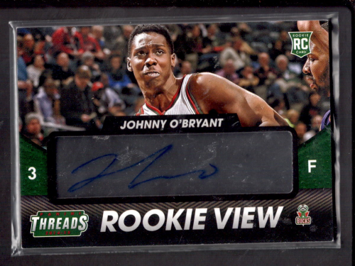 2014-15 Panini Threads Rookie View Autographs #5 Johnny O'Bryant