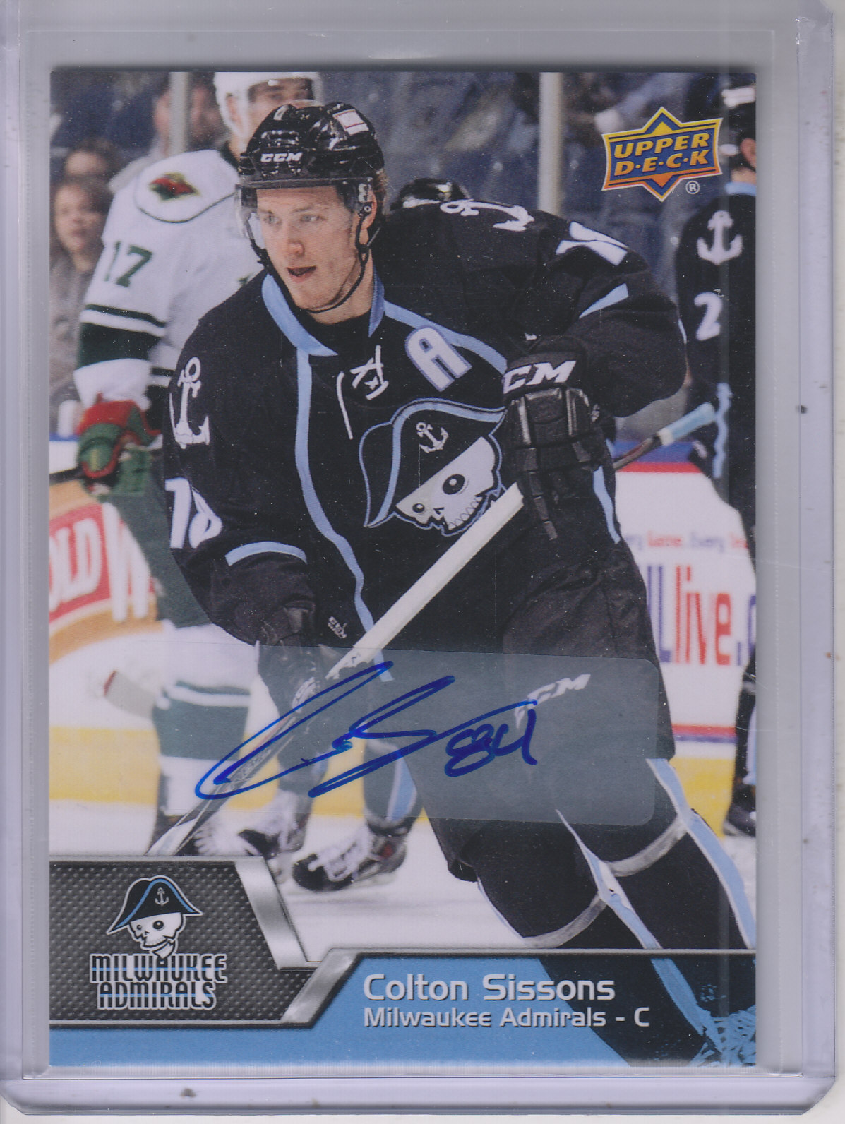 2014-15 Upper Deck AHL Autographs #123 Colton Sissons