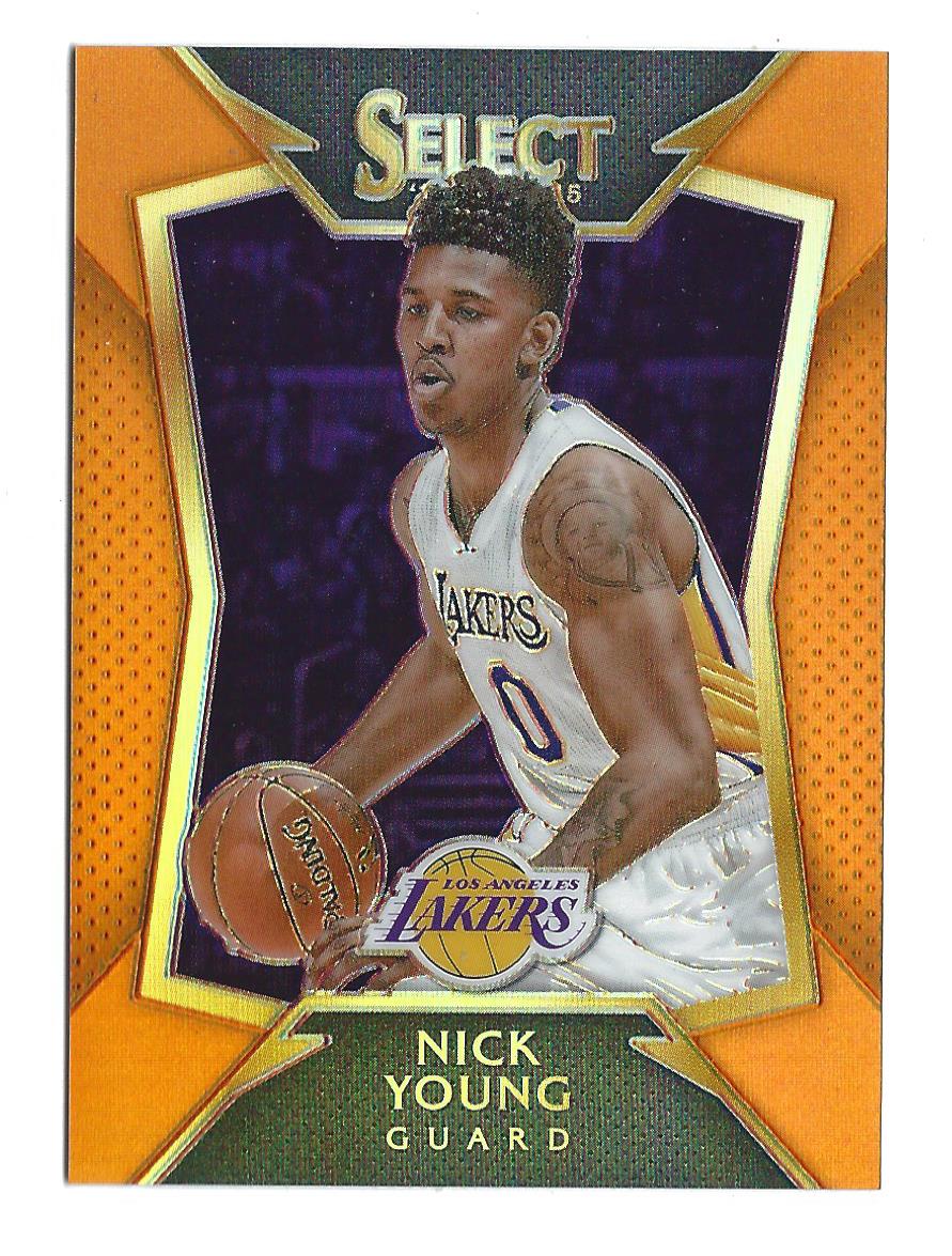 2014-15 Select Concourse Prizms Orange #28 Nick Young