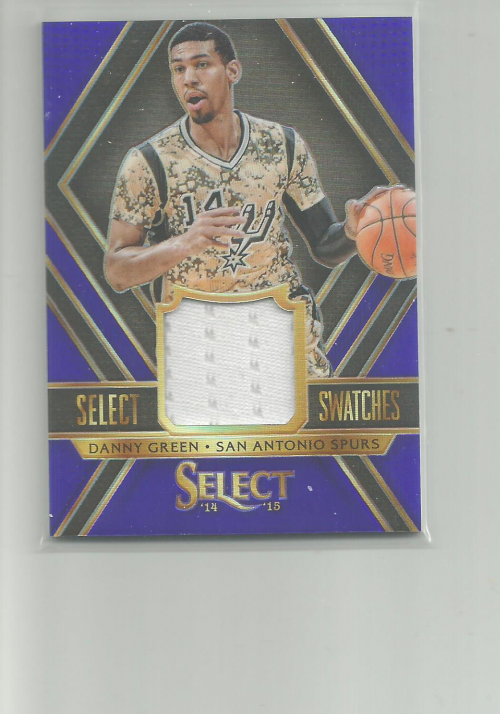 2014-15 Select Swatches Prizms Purple #30 Danny Green