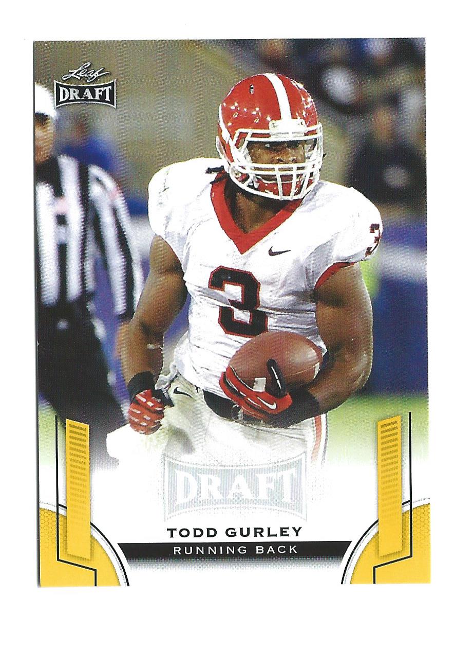 2015 Leaf Draft Gold #55 Todd Gurley