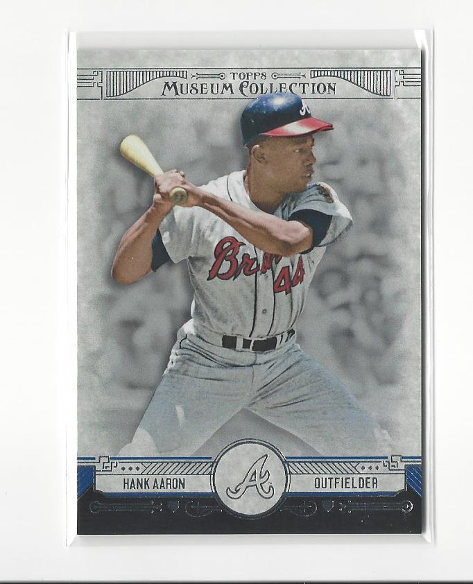 2015 Topps Museum Collection #93 Hank Aaron