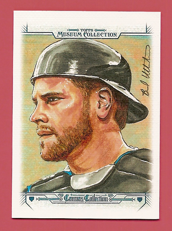 2015 Topps Museum Collection Canvas Collection #CCR09 Mike Piazza