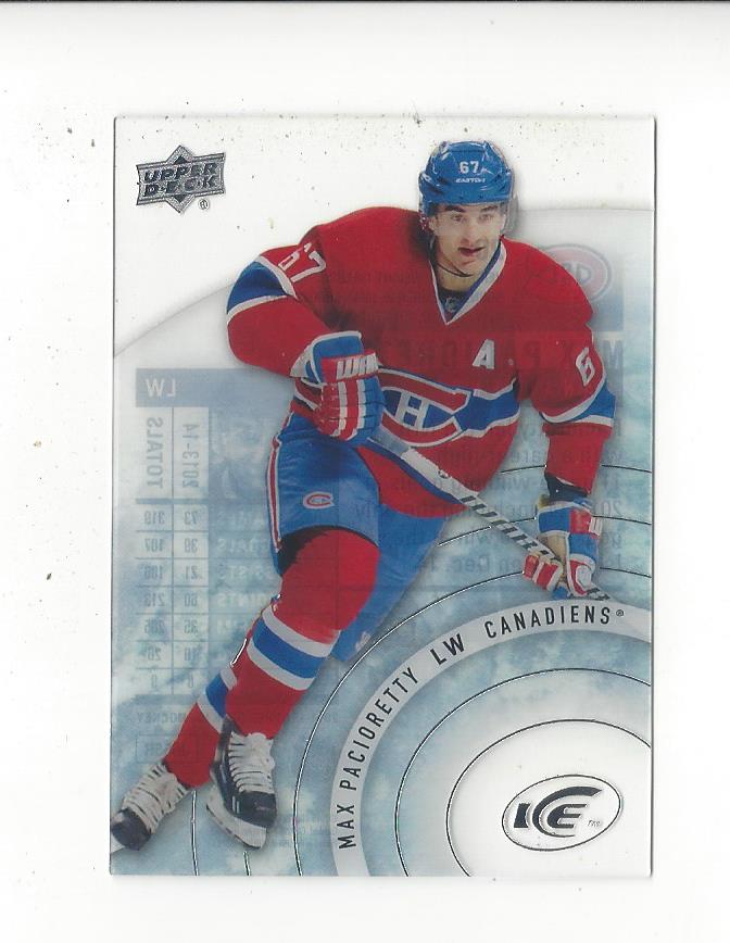 2014-15 Upper Deck Ice #20 Max Pacioretty