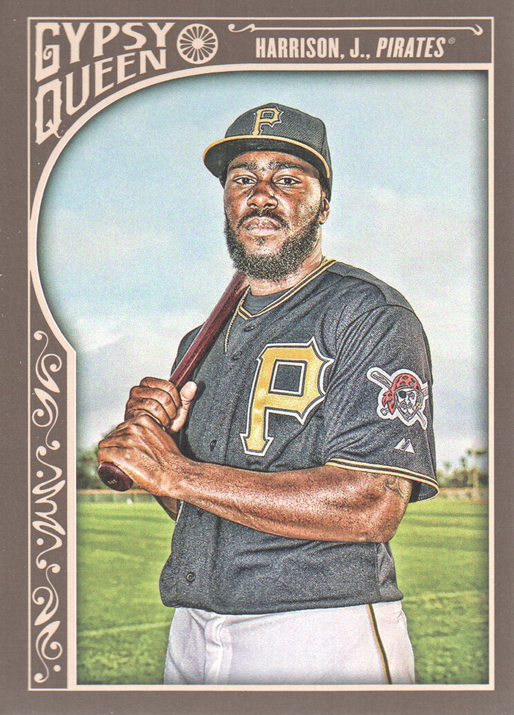 2019 Topps Gypsy Queen Josh Harrison Card #49 Pirates *171*