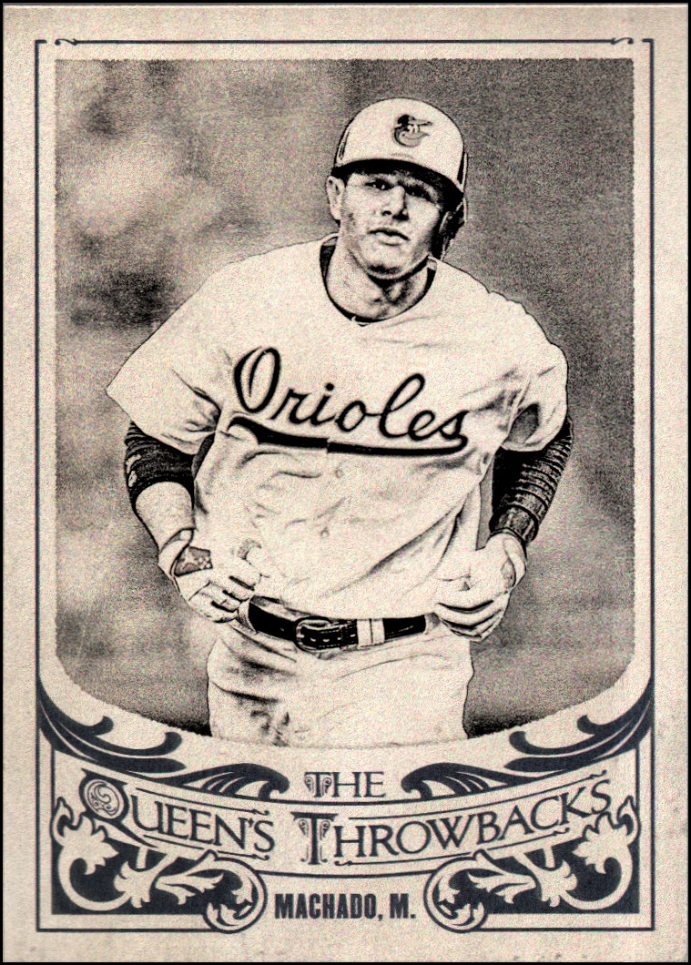 2015 Topps Gypsy Queen The Queen's Throwbacks #QT20 Manny Machado