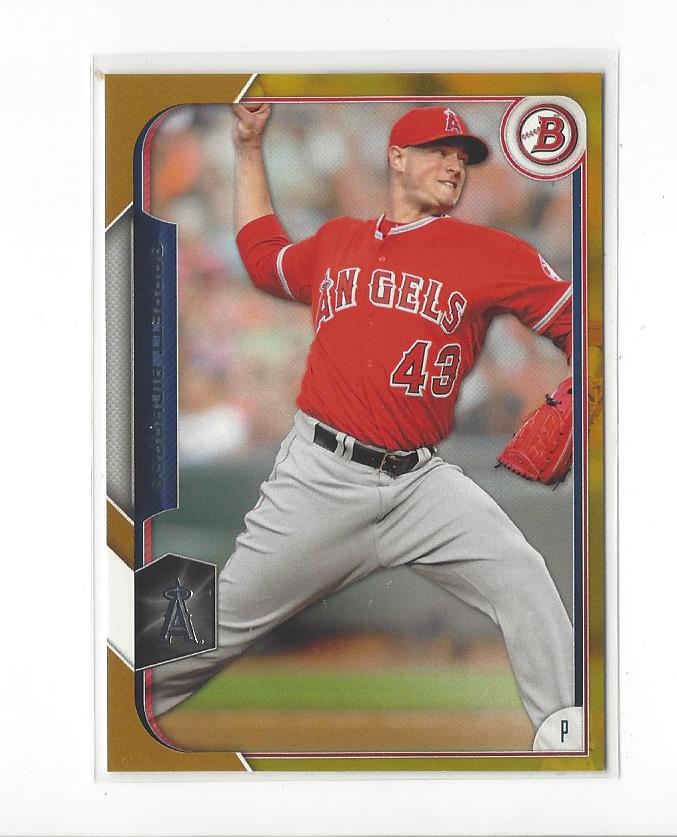 2015 Bowman Gold #21 Garrett Richards
