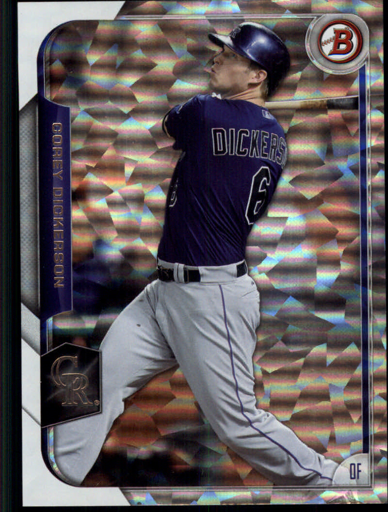 2015 Bowman Baseball "Main Set Color" Parallel Cards - Picture 28 of 39