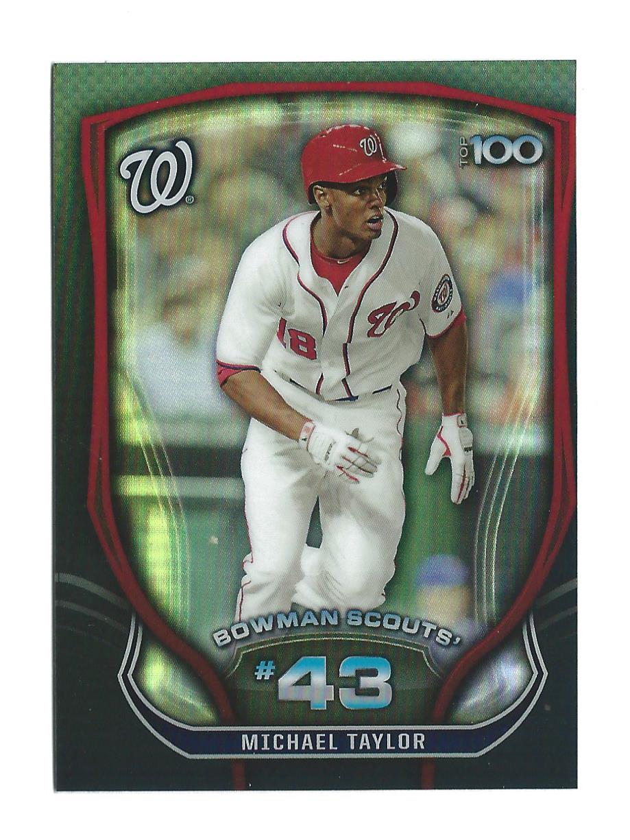 2015 Bowman Chrome Baseball Bowman Scouts Top 100 Insert Singles - You Choose - Picture 9 of 25